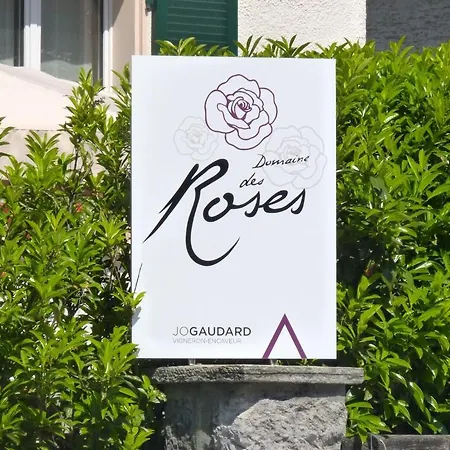 Vendégház Maison D'hotes Du Domaine Des Roses Leytron